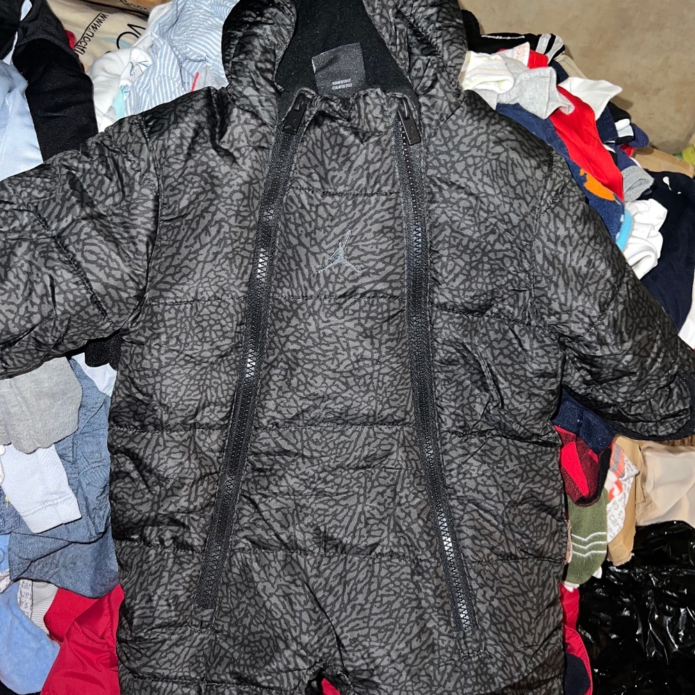 9-12 Month Jordan 1 piece puffer jacket